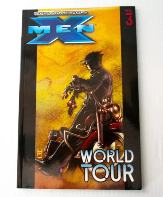 Marvel 2002 Ultimate XMen World Tour Vol 3 Comic Book Graphic Novel Fan Gift