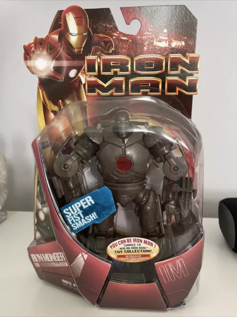 Figurine réacteur Hasbro Iron Monger Blue Arc Iron Man Movie Marvel 2008