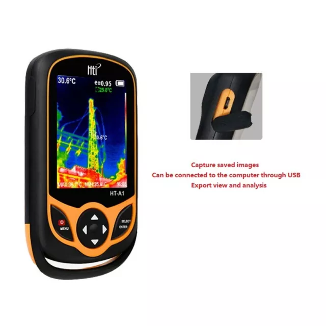 Hti HT-A1 HT-A2 Thermal Imaging Camera Pocket-Sized Infrared Camera 320 * 240