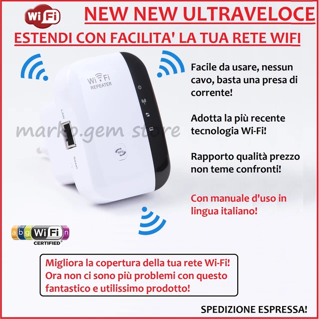 Amplificatore WiFi Esterno Resistente Alle Intemperie | Dual Band 5+2.4 GHz, 1200 Mbps, Portata 200m, IP65, PoE - 2