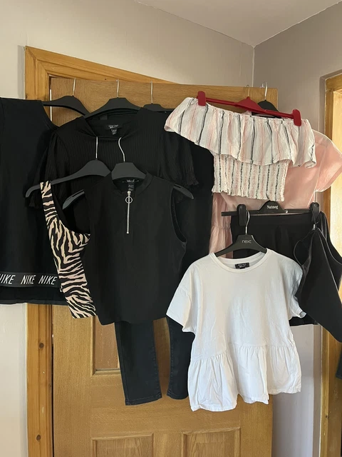 Girls Clothes Bundle Age 12-13 Years Next, New Look, Nike, Candy Cout (10 Items)