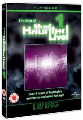 Most Haunted Live Best Of 1 (2008) Yvette Fielding 2 discs DVD Region 2