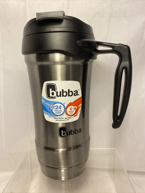 bubba Hero Dual Wall Vacuum Insulated SS Travel Mug 18oz Gunmetal *N