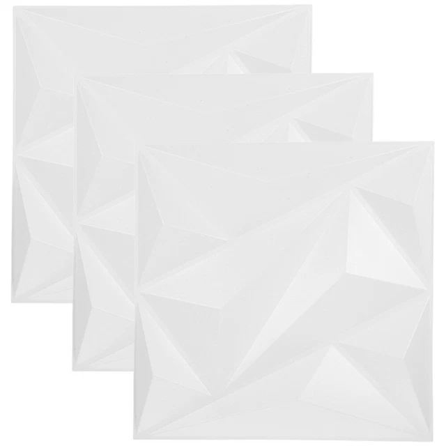 3 pz pannelli da parete 3D in PVC 3D carta da parati 3D interni decorazioni da parete hotel pannello da parete