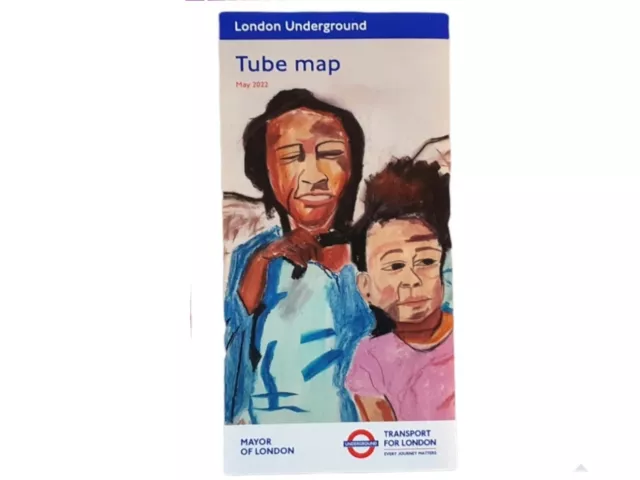 TFL London Underground Tube Map 2020 +2021 + Jan + May And Nov 2022 Pocket size 3