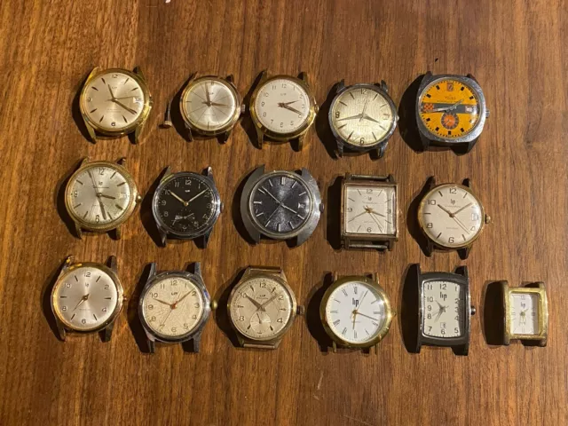 Montres  lip Lot Himalaya Dauphine Ufo Automatique Mécanique Quartz Vintage