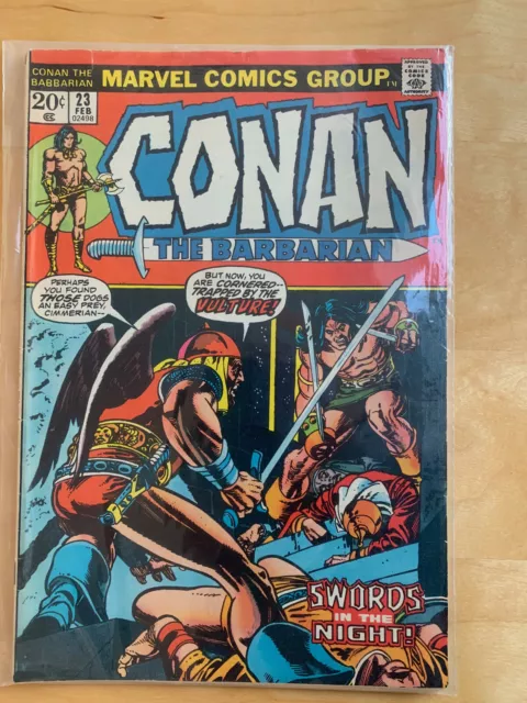 Conan The Barbarian 23 Very Fine First Appearance Red Sonja