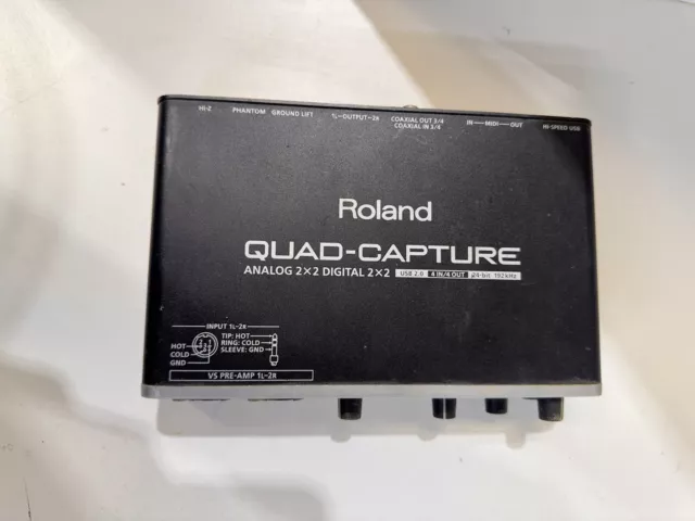 Roland Ua-55 Quad Capture Usb Interface