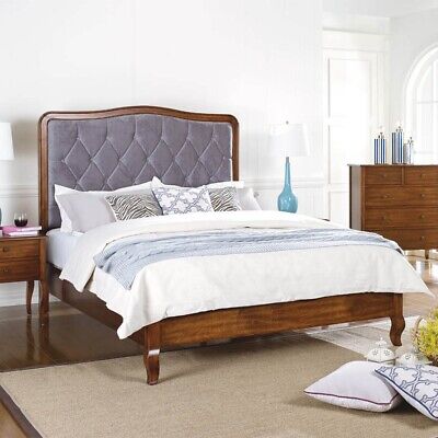 Audrey King Size Bed in Red Chestnut 3