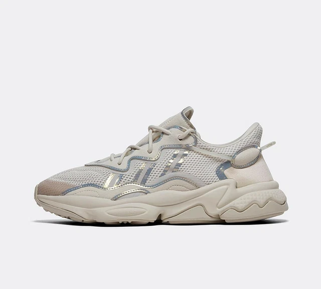 ADIDAS BEIGE IRIDESCENT OZWEEGO chaussures homme taille UK 8 EU