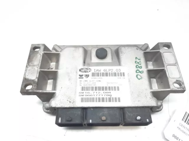 9647498180 boîtier moteur uce pour PEUGEOT 206 FASTBACK 1.4 16V 2006 7621576