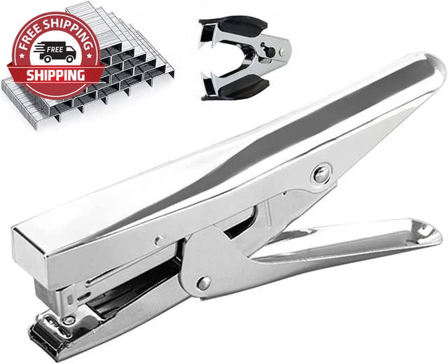 Stapler Heavy Duty with 1000 Staples, Paper Stapler with Remover Set 20 Sheets C