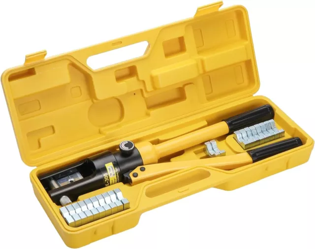 Hydraulic Crimping Tool 12Tons 13 Dies 300mm² HSEAMALL