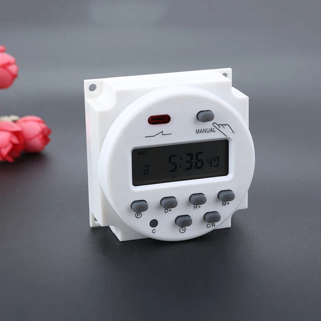Timer Digitale Atlanta Con Due Memorie E Regolazione Volume – 238, Display LCD