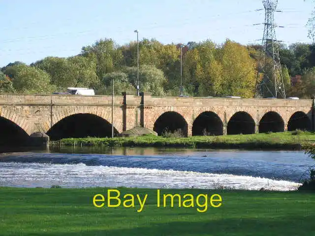 Photo 6x4 Weir on the River Trent Burton upon Trent This weir is close to c2005