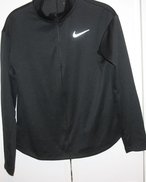 Camicia donna Nike fitness sport camicia manica lunga nera 158