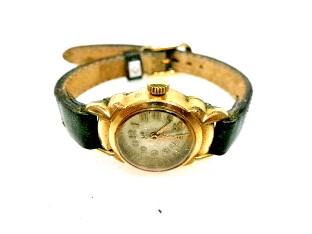 Bracelet De Montre Plaqué Or - Largeur 18 Mm - Style Sport/vintage - Neuf Sans étiquette