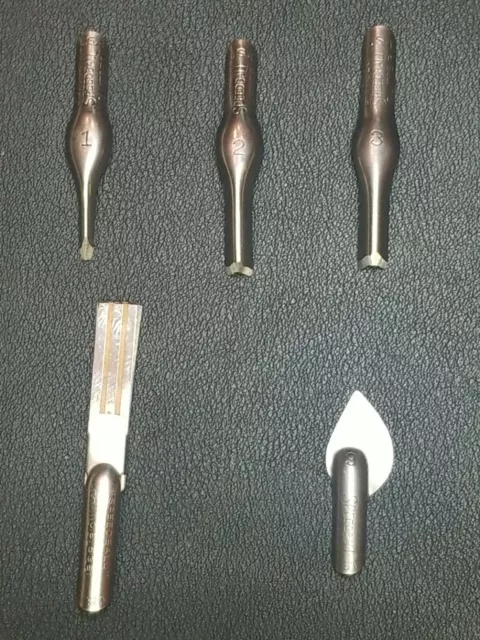 Cortadoras de linóleo Speedball - 4 tipos surtidos de cortadores de grabado tallado y cepillo