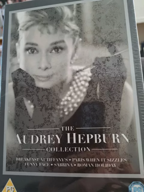 THE AUDREY HEPBURN COLLECTION DVD Box set Cert PG CG I04. NEW SEALED