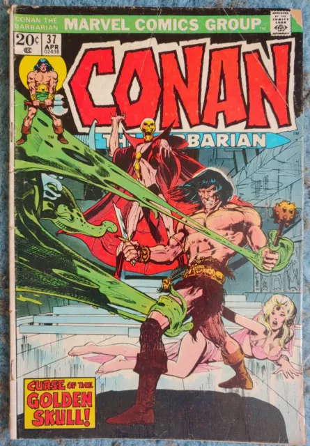 Conan the Barbarian #37 Neal Adams Art w/ MVS - Marvel Comics 1974