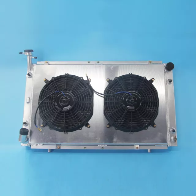 Radiator & Shroud & Fan For NISSAN Patrol Y60 GQ 2.8 4.2 DIESEL RD28 TD42  88-97