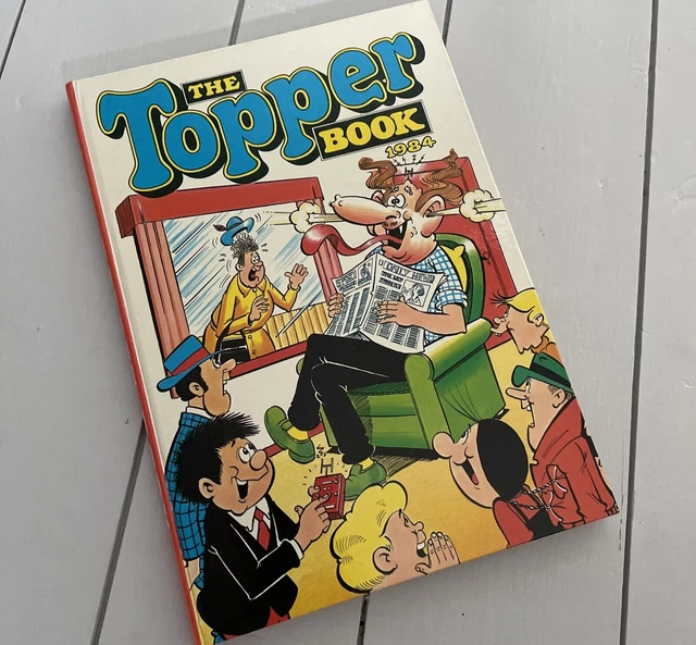 One Topper Book VINTAGE ANNUAL THE Topper Book 1984 Comic Strip Good Condition Price ...