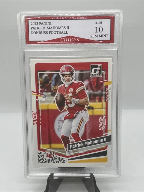 2022 Patrick Mahomes 2024 Donruss Patrick Mahomes, Travis Kelce, Isiah  Pacheco  Kansas City Chiefs 3-Card Team Set (Graded 10)