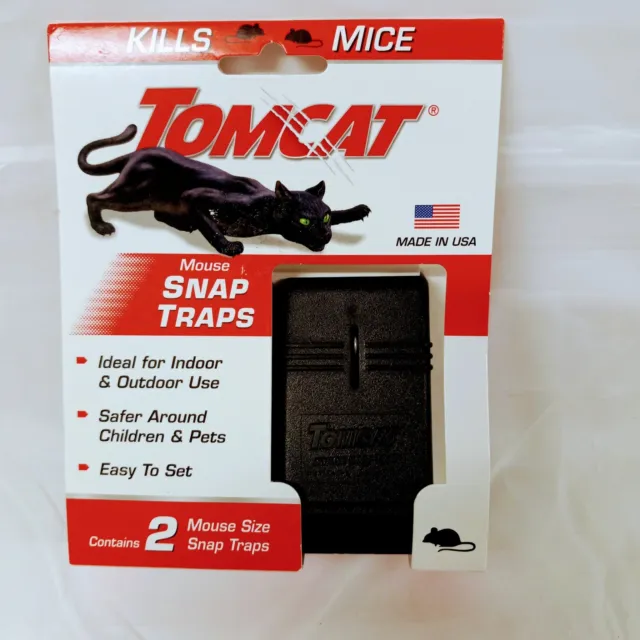 Tomcat Mouse Snap Traps 2 Pack