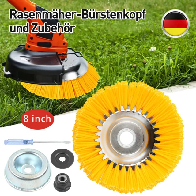 Unkrautbürste Für Stihl Freischneider Motorsense Twist Wheel Garten 25,4x200mm