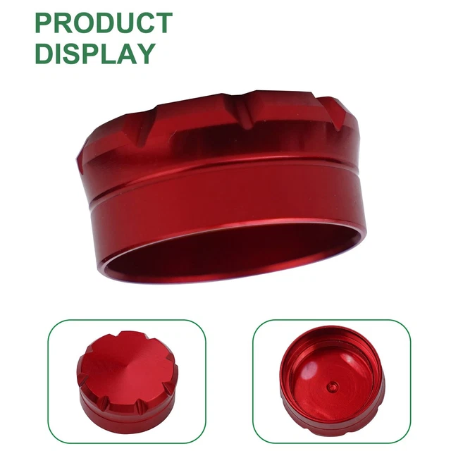 Bouton Frein Bobine Pour Daiwa Steez A - Métal - Filetage 13-0,5 - Rouge