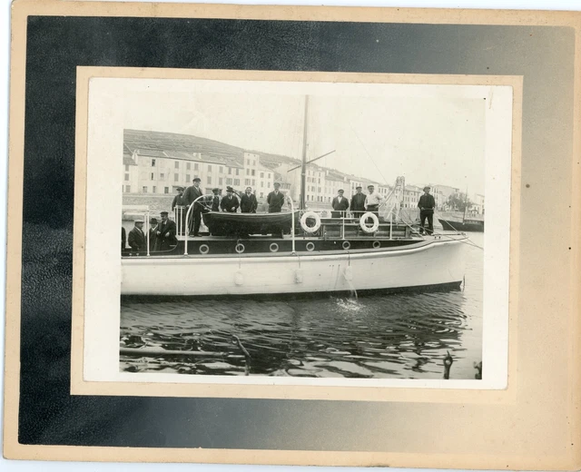 Vintage Photo - Sanchez Port-Vendres - Y.C.F Sailboat Navigation