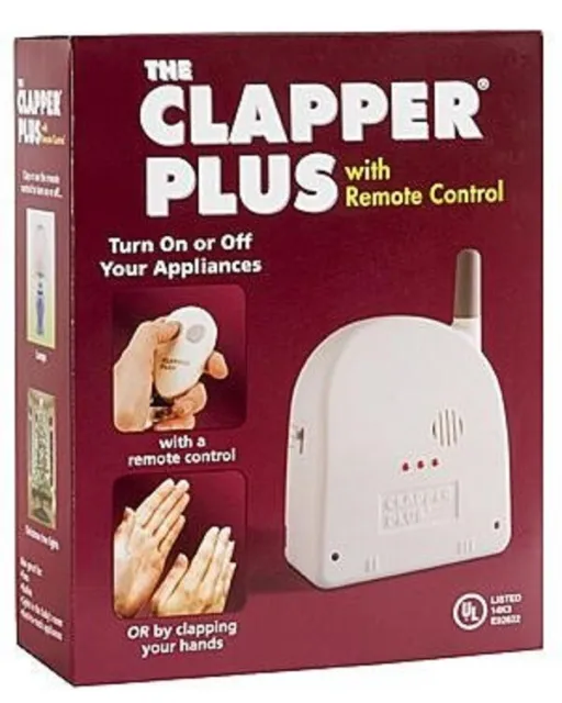 The Clapper Plus w Remote Control Clap On Clap Off Sound Activated FREE SHIP USA