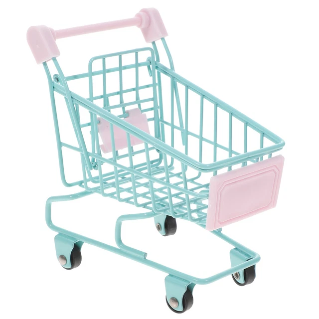 Piccola carrozza supermercato finzione carrello giocattolo-carrello della spesa bambino bambina