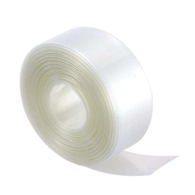 2X(Tube D'Enveloppe ThermoréTractable en PVC de 10 Mm de Largeur 23 Mm Tran8744