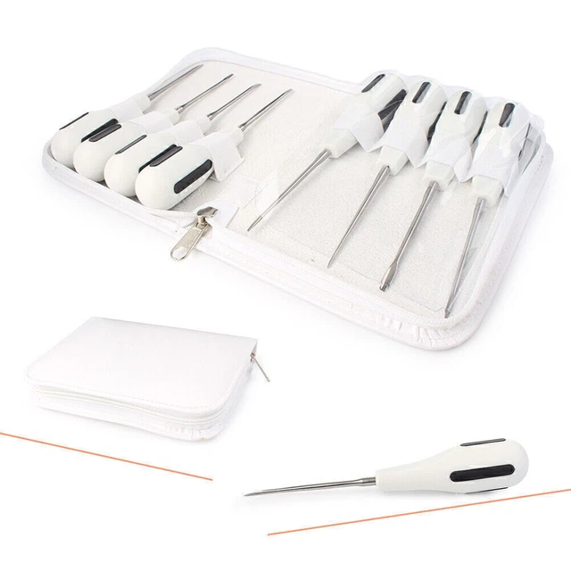 1 Set Dental Elevator Root Tip Minimally Surgical Tool Extracting Forceps