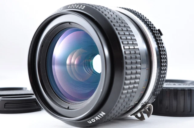 Nikon Ai Nikkor 28mm F/2.8 Wide Angle Prime MF Lens Near MINT From Japan #1048