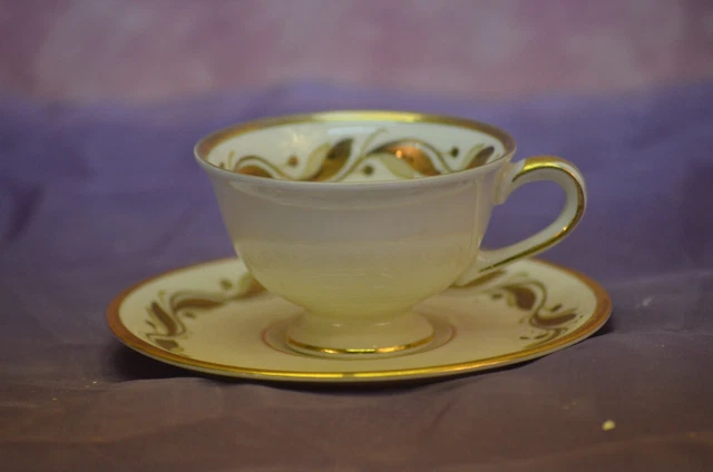Rosenthal Versace - Tasse et soucoupe (2) - Vanity, La Dorée - Or