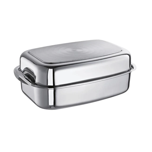 Schulte-Ufer Allzweck-Bräter Multibräter Edelstahl 42x27 cm 6 L 6706736