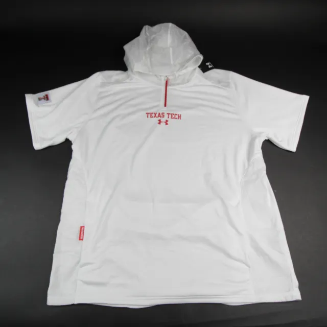 Texas Tech Red Raiders Under Armour Pullover Men's White New