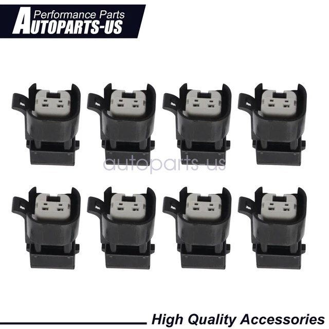 8pcs Fuel Injector Connector adapter EV1 to EV6 EV14 LS1 LS2 LS3 LSX LT1