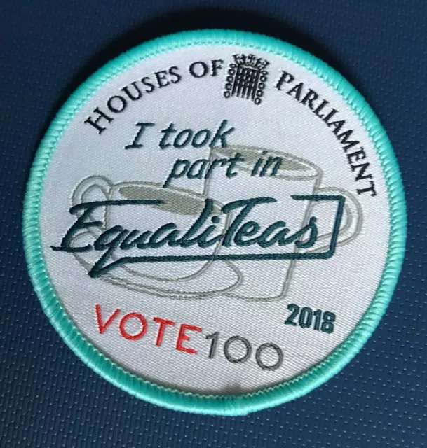 Houses of Parliament Equaliteas 2018 Cloth Badge - Girl Guides/Girlguiding/Scout