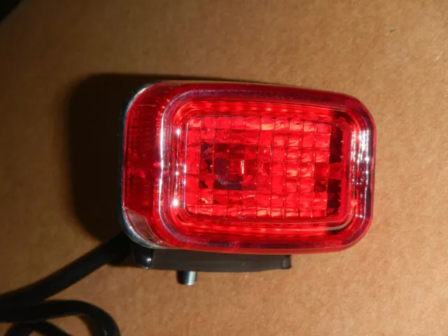 Rear Fender Tail Brake Light Lamp 74-1977 Yamaha Trials TY175 TY250 85-86 TY350 3