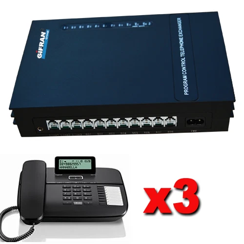 Centralino Telefonico Professionale CS+416 | 4 Linee E 16 Interni, PABX Analogico Con Garanzia Italia - 4