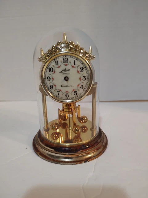Schmid Schlenker VTG Clock Western Germany Contessa Wind up Jewelled Schmid Schlenker VTG Clock Western Germany Contessa Wind up Jewelled