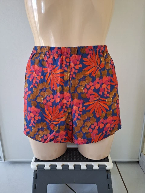 Short De Nuit En Soie LISE CHARMEL - Taille FR 38 / EUR 36 - Vert Cyan - Neuf Avec étiquettes