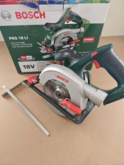 Ex-demo Machine Bosch PKS 18 LI P4A 18v Cordless Circular Saw 150mm No Batteries