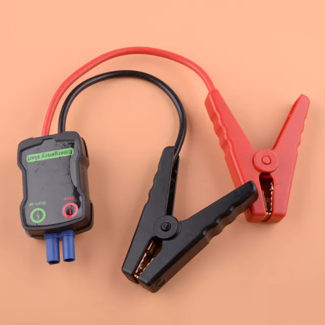 Car Tool 12V Mini Jump Starter Intelligent Smart Male EC5 Jumper Cable Clamp New