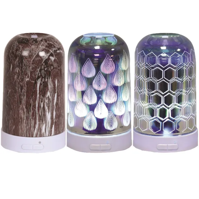 Electric LED Ultrasonic Diffuser Aromatherapy Essential Oil - Choice