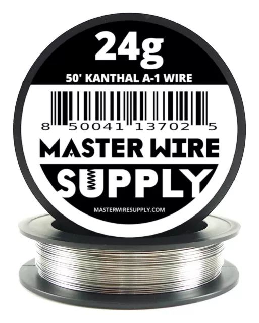 MWS - Kanthal A1 - 50 ft - 24 Gauge - Round Wire