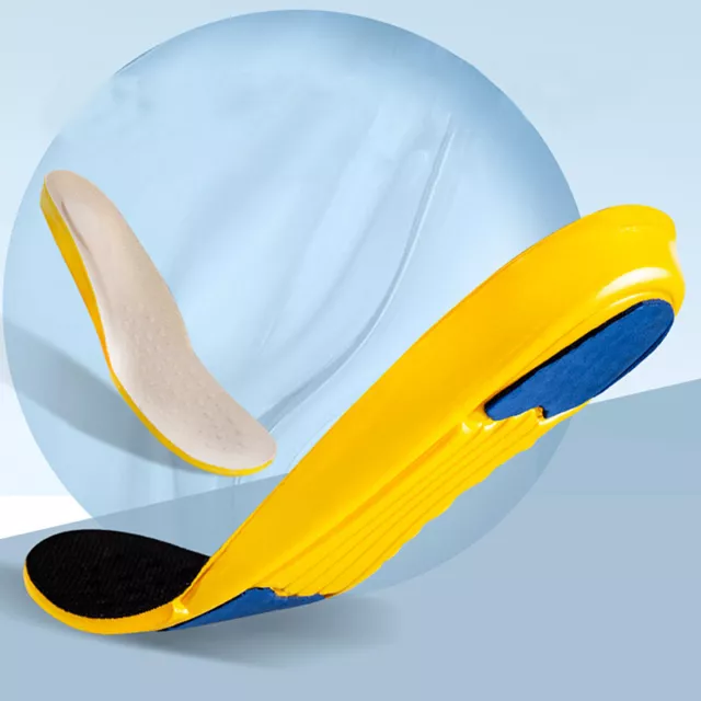 Plantillas de espuma viscoelástica zapatos suela malla desodorante cojín transpirable plantilla para correr{